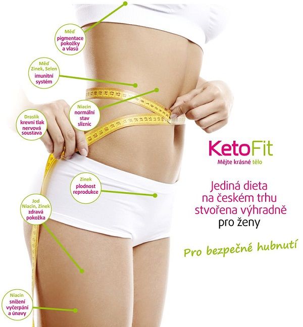 Redukční dieta KetoFit - pro ženy