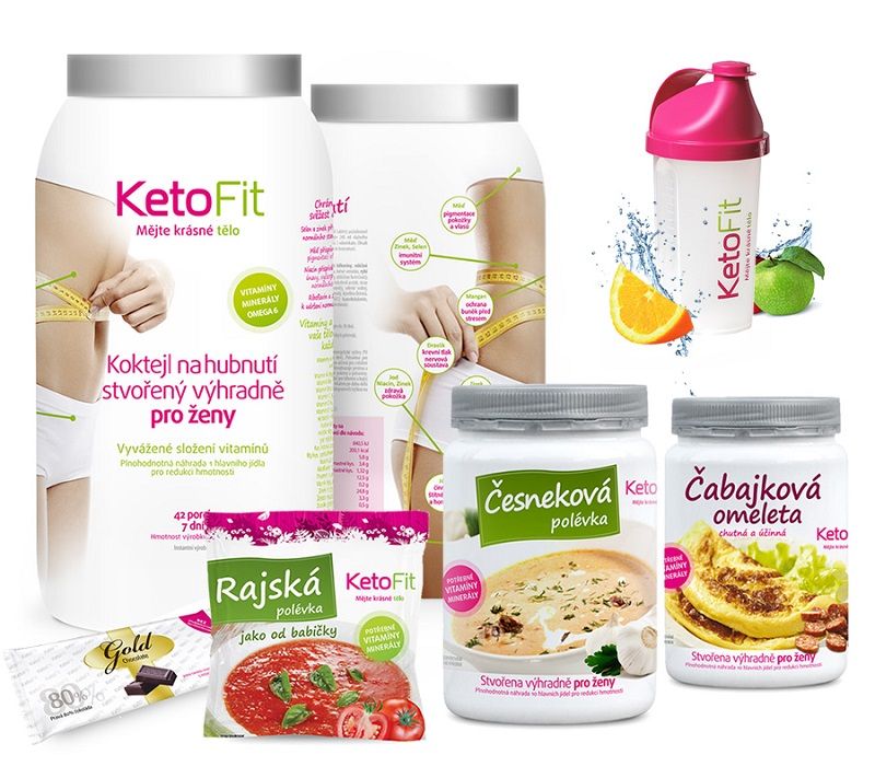Redukční dieta KetoFit - na 2 týdny
